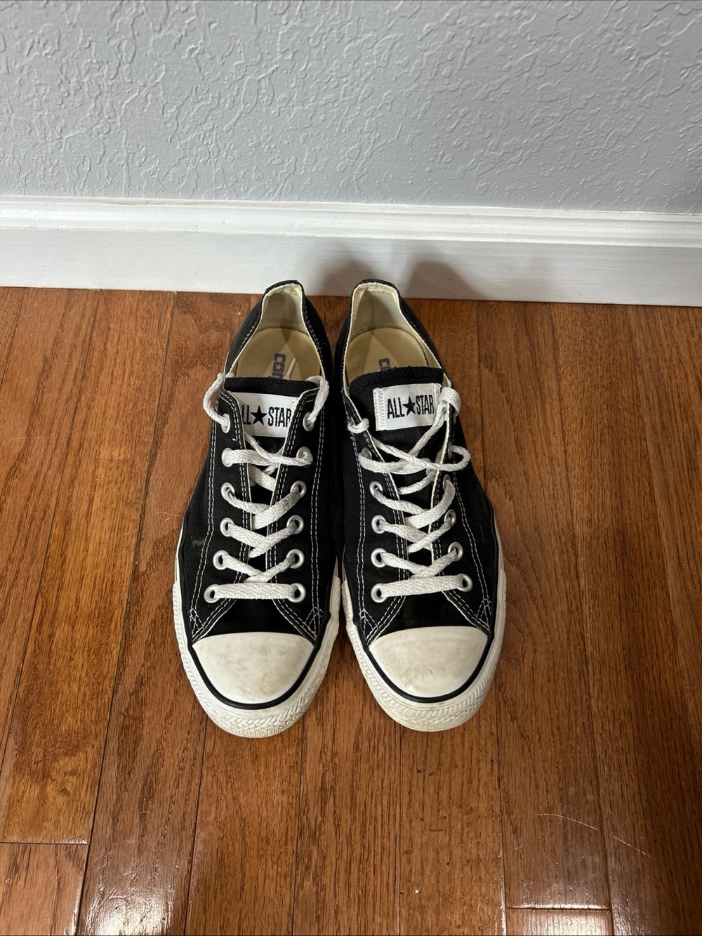 Converse Sneakers Low Shoes Women’s Size 9.5 Black - Picture 3 of 11